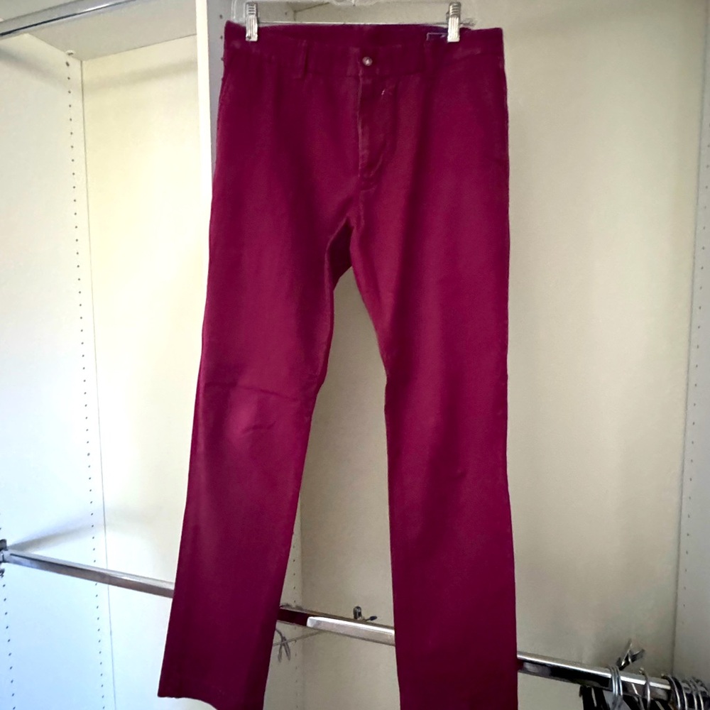 vineyard vines slim fit breaker pants